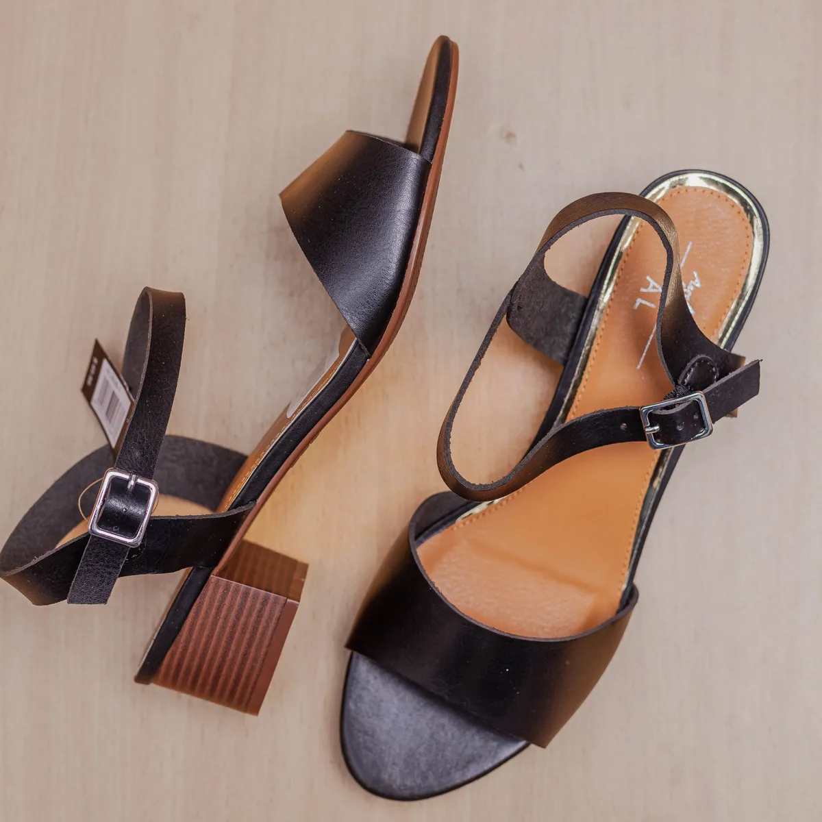 Classic Black Block Heels